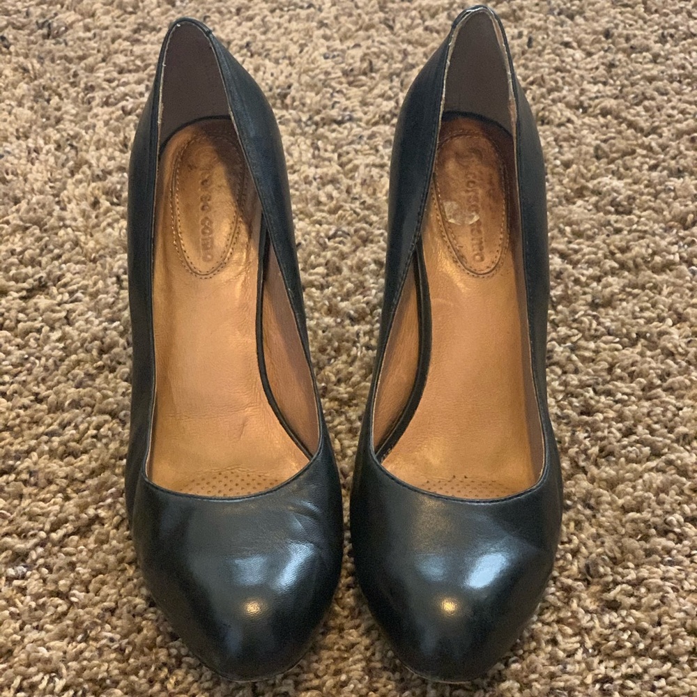 Corso Como Black Heels Size 10